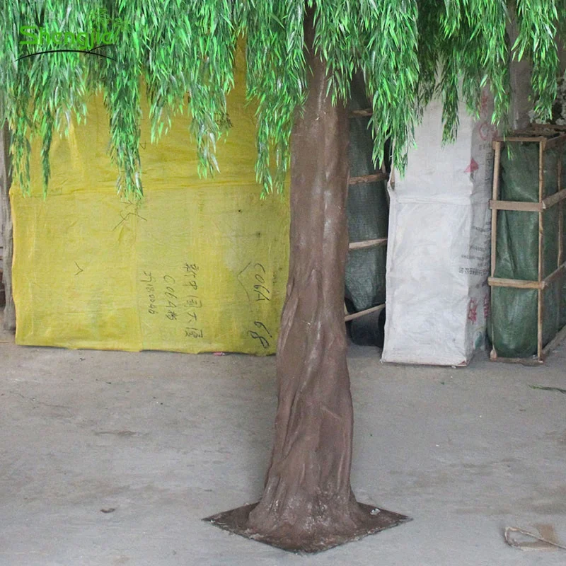 High simulation outdoor landscape artificial  weeping willow plants trees