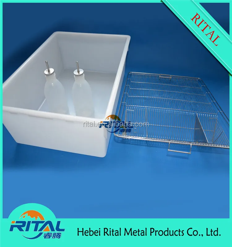 Lab Rodent breeding tub laboratory cages for rats