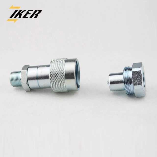 KZE-B 700 bar hydraulic jack thread to connect hydraulic quick coupling