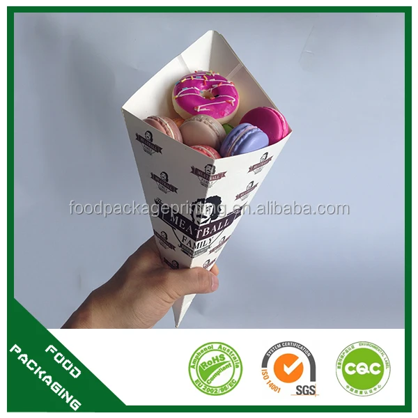 Food Safe Mini Churros Packaging for Ice-cream
