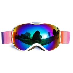 Factory Wholesale Dual Spherical Lens Children Snow Sunglasses Kids Snowboard Googles