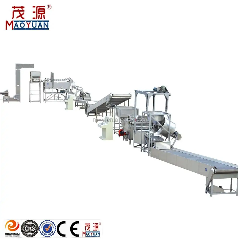 Roasted And Salted Peanut Production Line/ Salted Peanut Processing Line/ Roasted And Salted Peanut Equipment