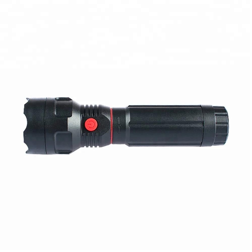 STARYNITE ABS plastic telescopic led work flashlight torch with side cob working light magnet on bottom