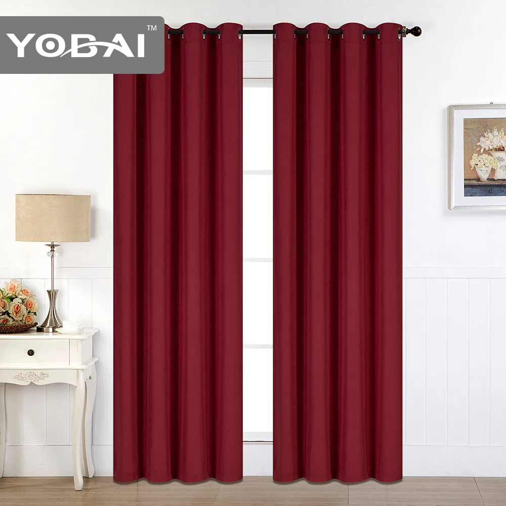 Wholesale Faux Linen Curtains For The Living Room In Stock
