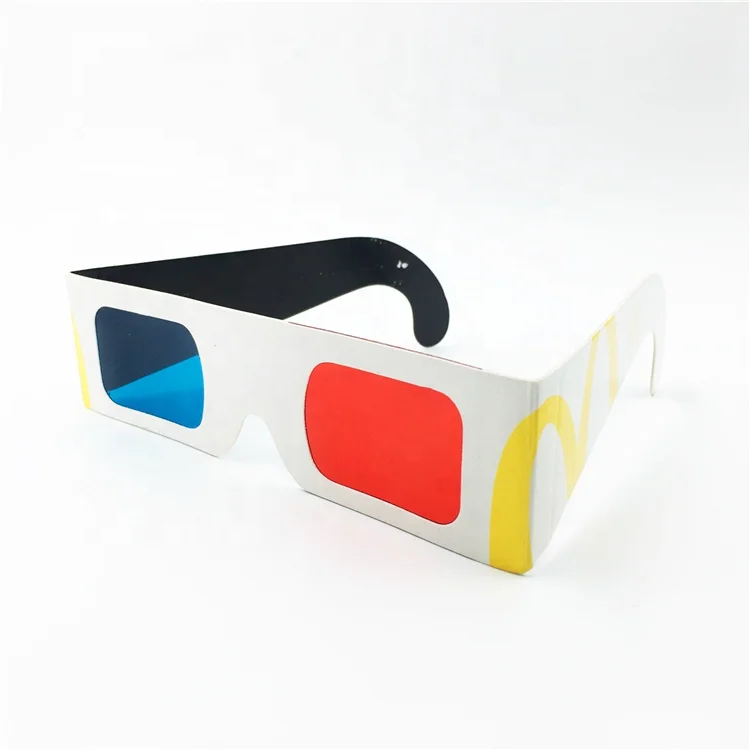 
Promotional Red Blue 3d Glasses Paper 