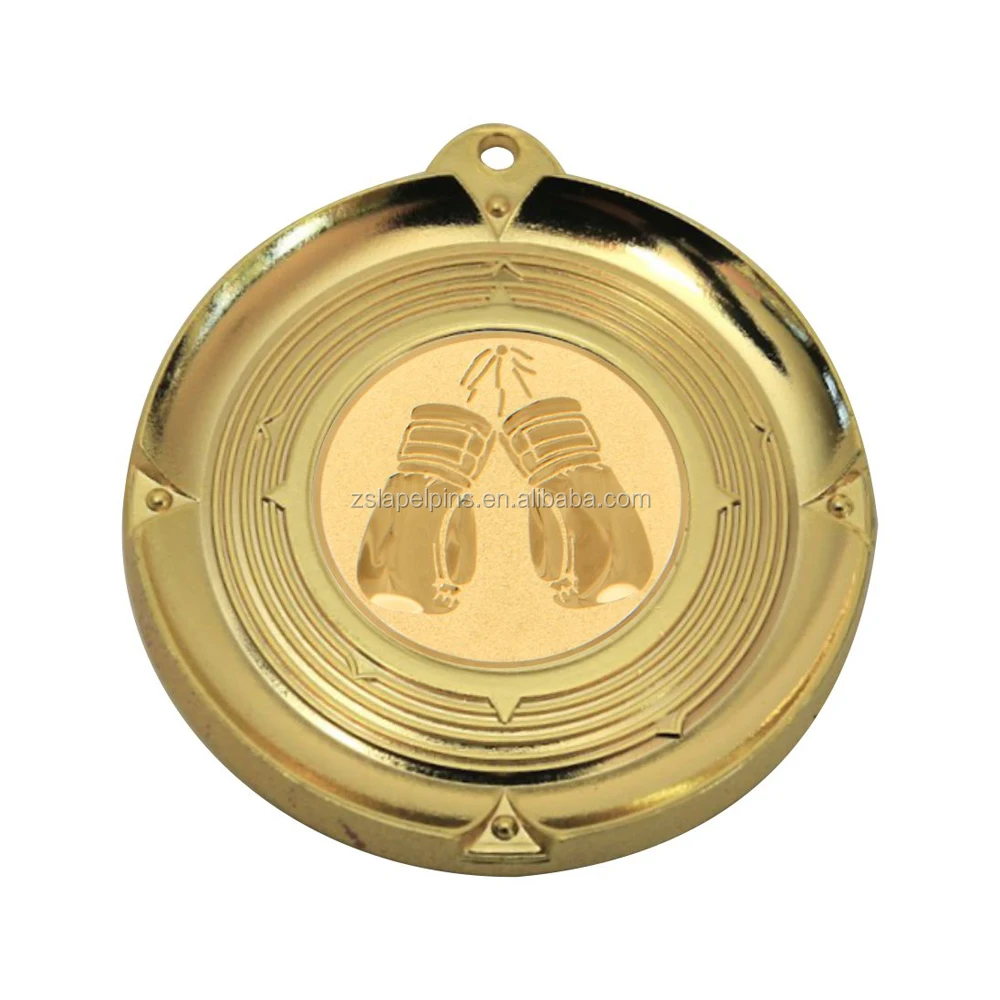
gold boxing medal 