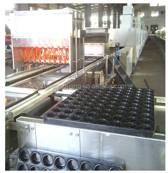 Completely automatic line cup cake machine