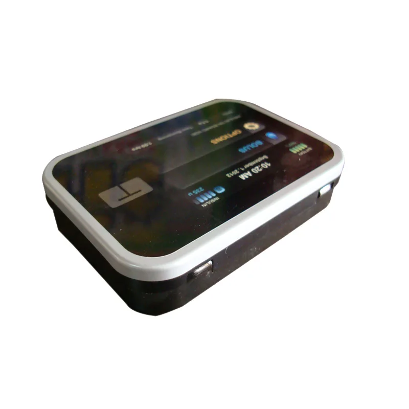 peppermint candy tin box