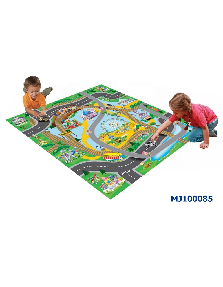 Wholesale large size puzzle activity traffic carpet chess mat for play