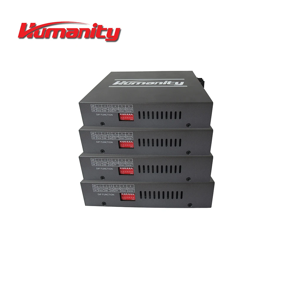 
Humanity 10/100M Ethernet fiber optic transceiver 