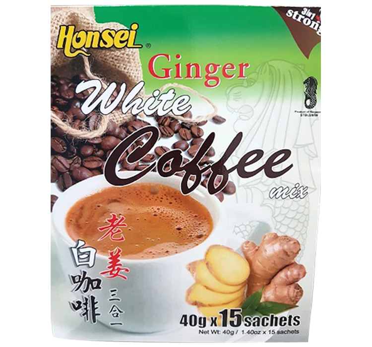 
 Кофе для похудения Singapore Honsei, смесь для растворимого имбирного кофе 3 в 1  