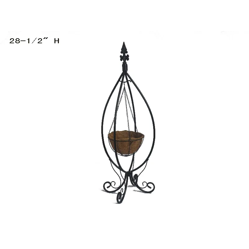 Подвесная корзина для растений уникальная металлическая уличная подставка и украшения домашний декор | Декор сада железная картонная коробка