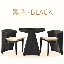 Garden Furniture Rattan 1 Table and 2 chairs Z320 good quality storage table