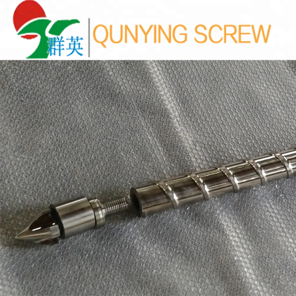 injection screw barrel for injection moulding machine for pvc upvc pe pp