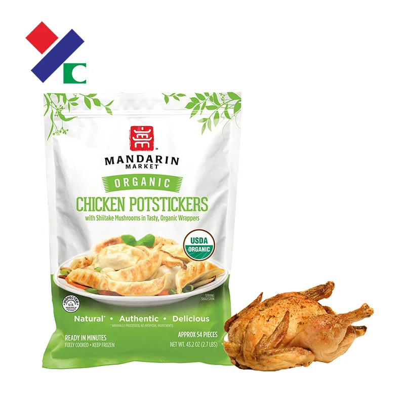 Back sealing side coffee sealed potato chips snack food packaging baked corn aluminum foil plastic bag