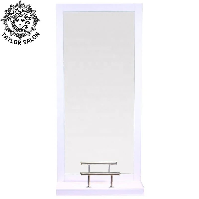 Salon furniture modern makeup styling stations luxury portable double sided mirror station with drawers