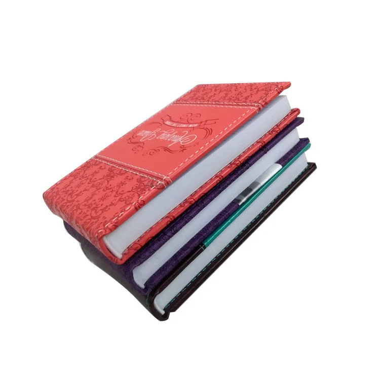 Custom Notebooks & Writing Pads book printing with PU Leather Cover