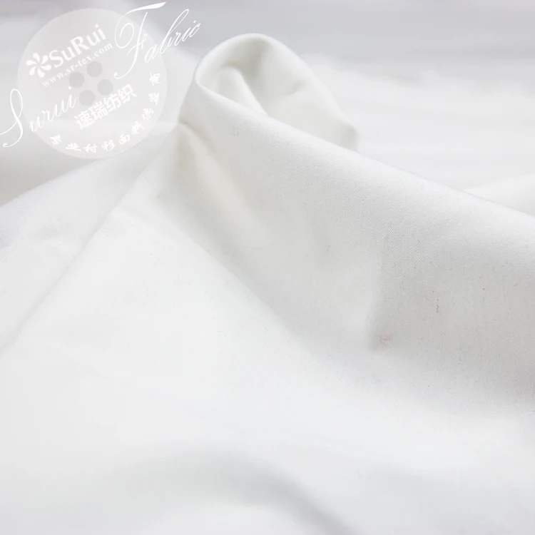 China textile company spun polyester /modal blended shirting fabric
