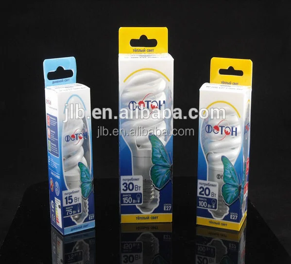 Factory Custom Corrugated Paper Packaging Box for Led Bulb /Lamp/Light