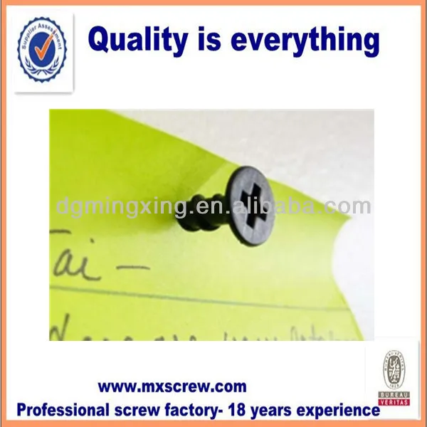 Черный сталь крошечный винт для обои