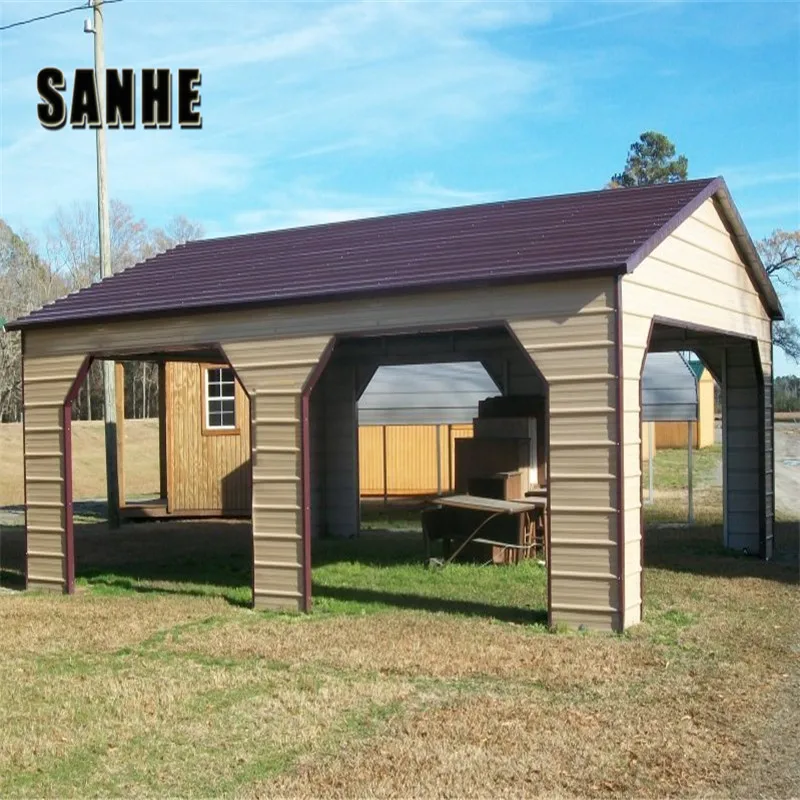 Large Carport Metal Steel Portable Prefab Boat/Carport/Car Shelter for Sale