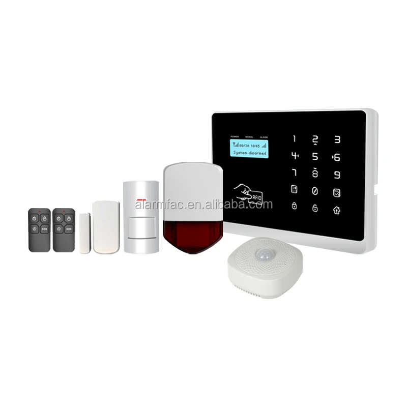 wolf guard wifi smartlife 4g gsm alarm wifi rfid alarm kit de alarmas