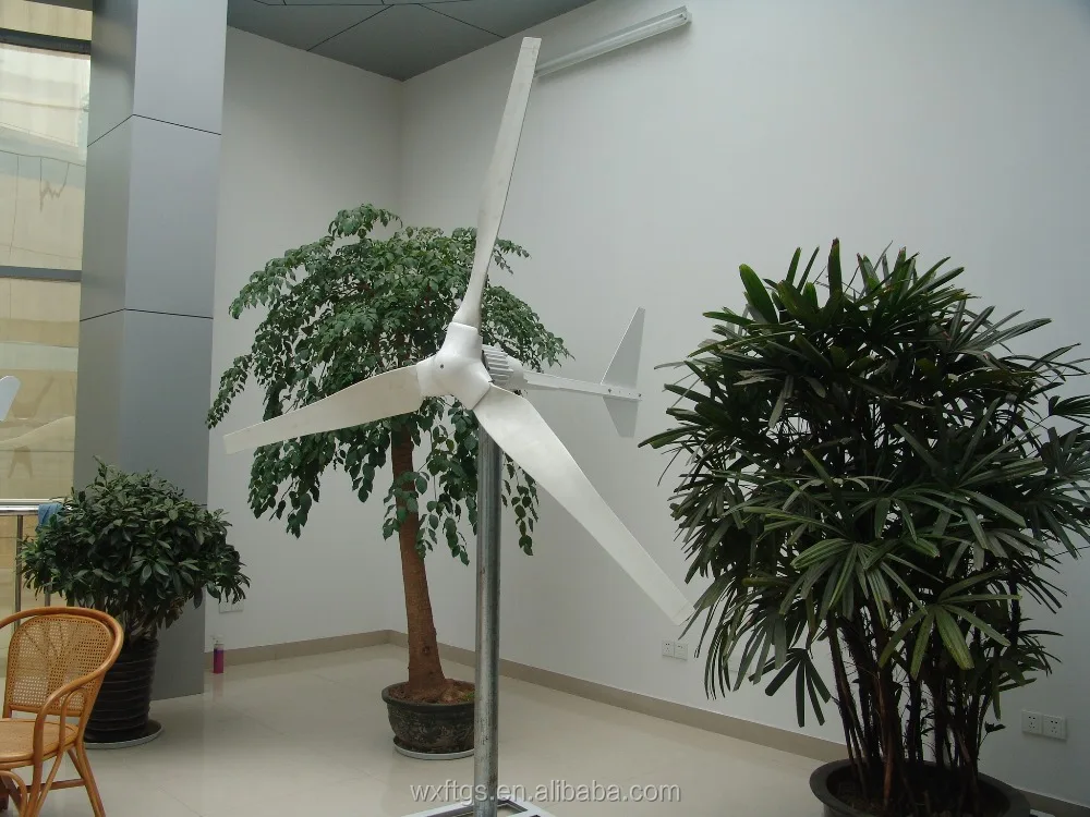 Roof top use 1kw micro wind mill with CE certificate