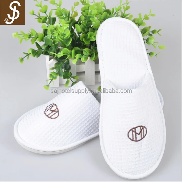 Cheap Wholesale Custom Disposable Hotel Slippers Luxury Spa Salon Slippers for Guest
