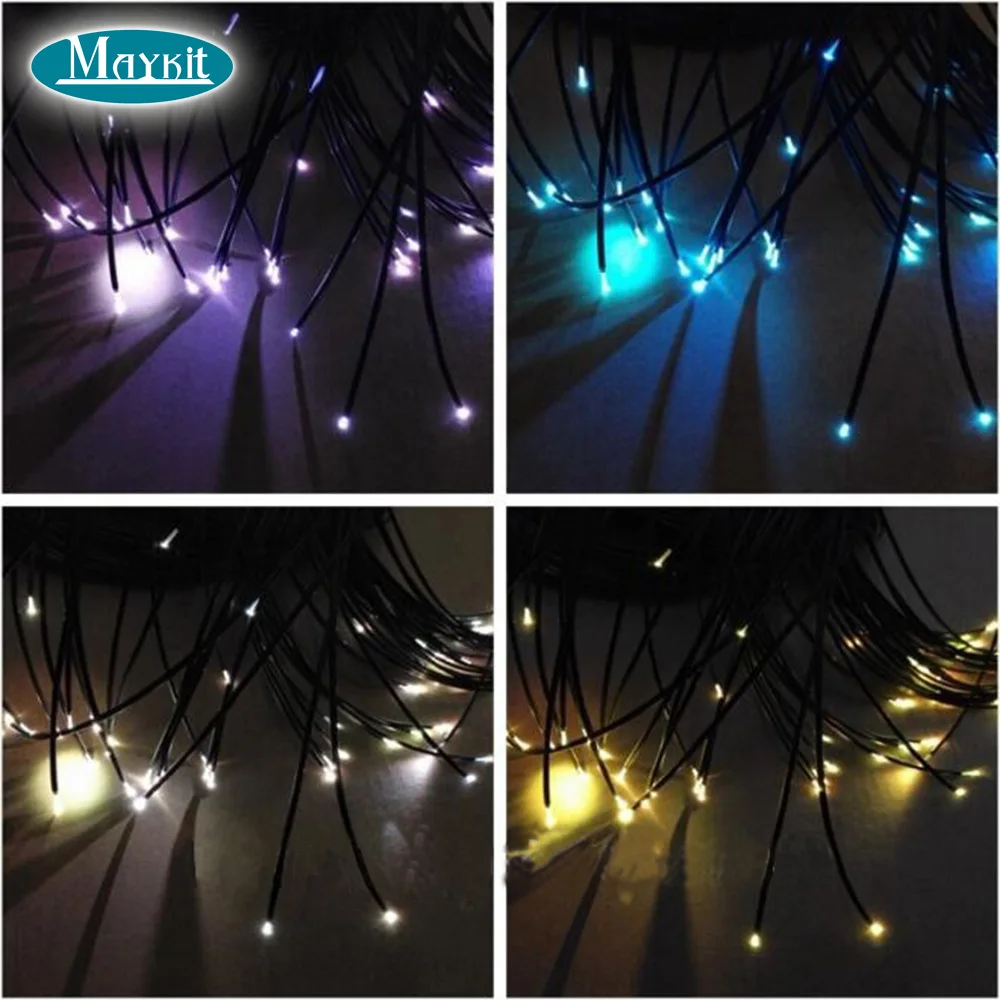 
MEOF-7*0.75 multi-strand fiber optic cable light made up of 7 individually black sheathed fibres 