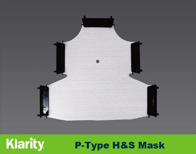
Klarity P-Type 5-Point Head & Shoulder Mask Posicast Thermoplastic Mask 