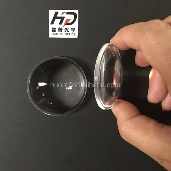 High quality optical PMMA biconvex lens diameter 44.5 focal length 30mm for google cardboad VR