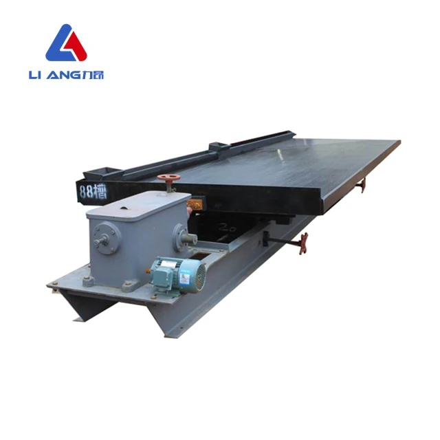 Gravity equipment fiber glass shaker table with 95% high recovery ratio for gold