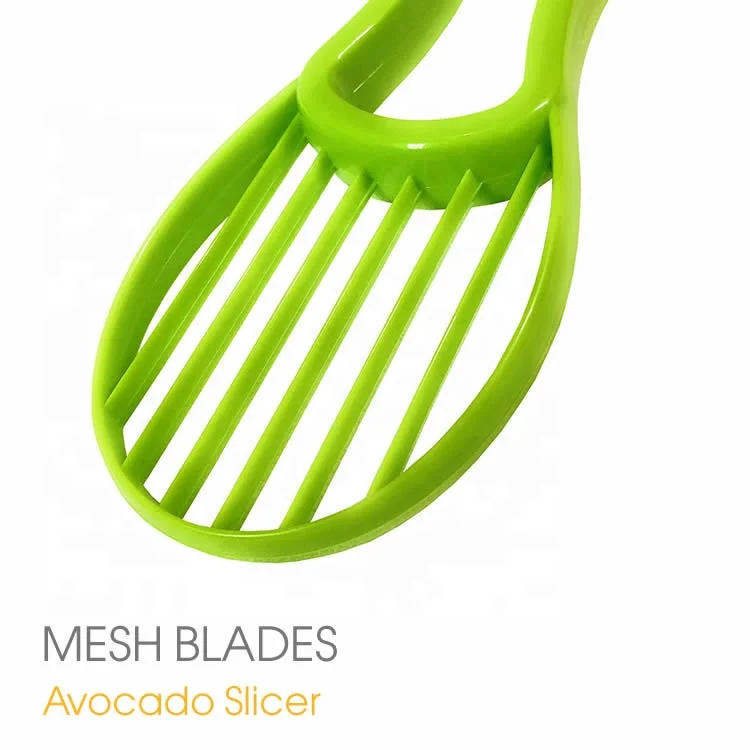 Wholesale kitchen gadgets 2021 multifunction manual kitchen fruit 3 In 1 avocado slicer cutter