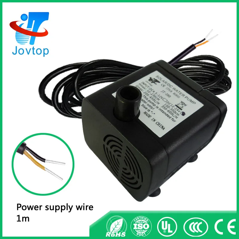 
solar fountain dc water submersible pump 