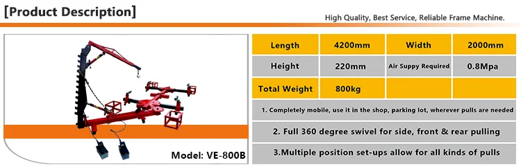 New design car collision repair machine / auto repair equipment/frame machine for sale