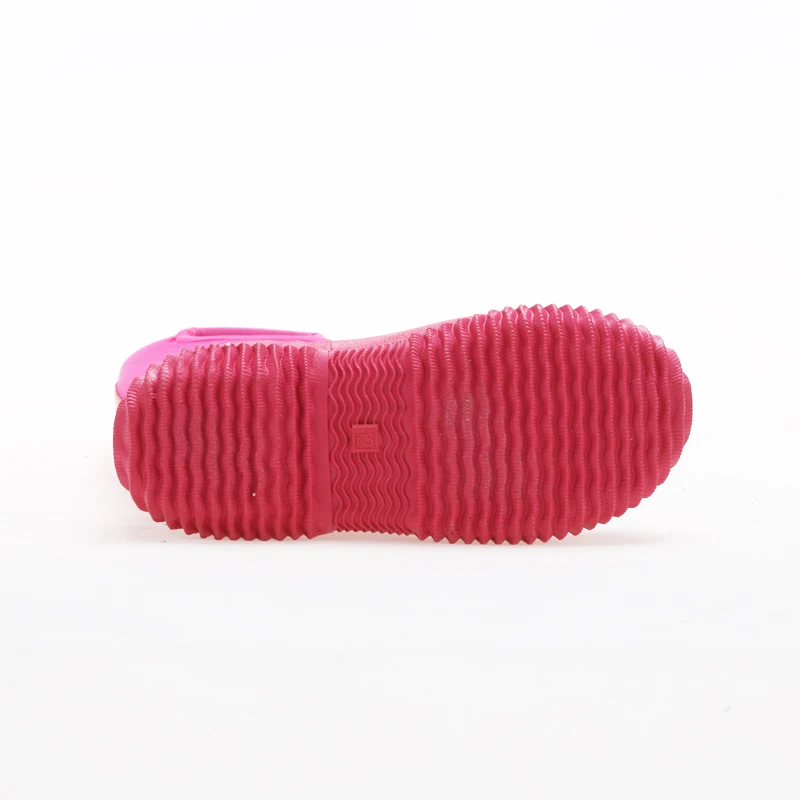 Children Kids Rain Boots Manufacturer Factory PVC Neoprene Cotton Fabric Customized OEM Unisex Rubber Waterproof Crock Boots