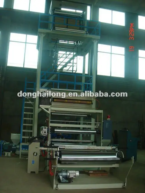 3ayer co-extrusion film blowing machine (ABA)