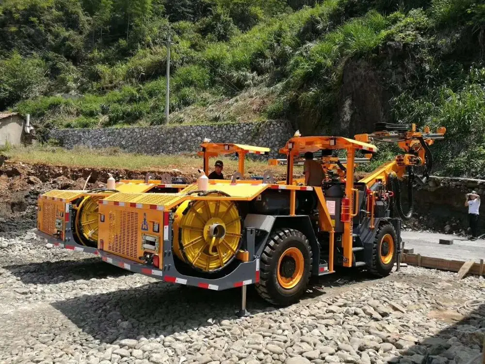 China KAISHAN KJ311 Underground Tunneling Face jumbo mining drilling rig