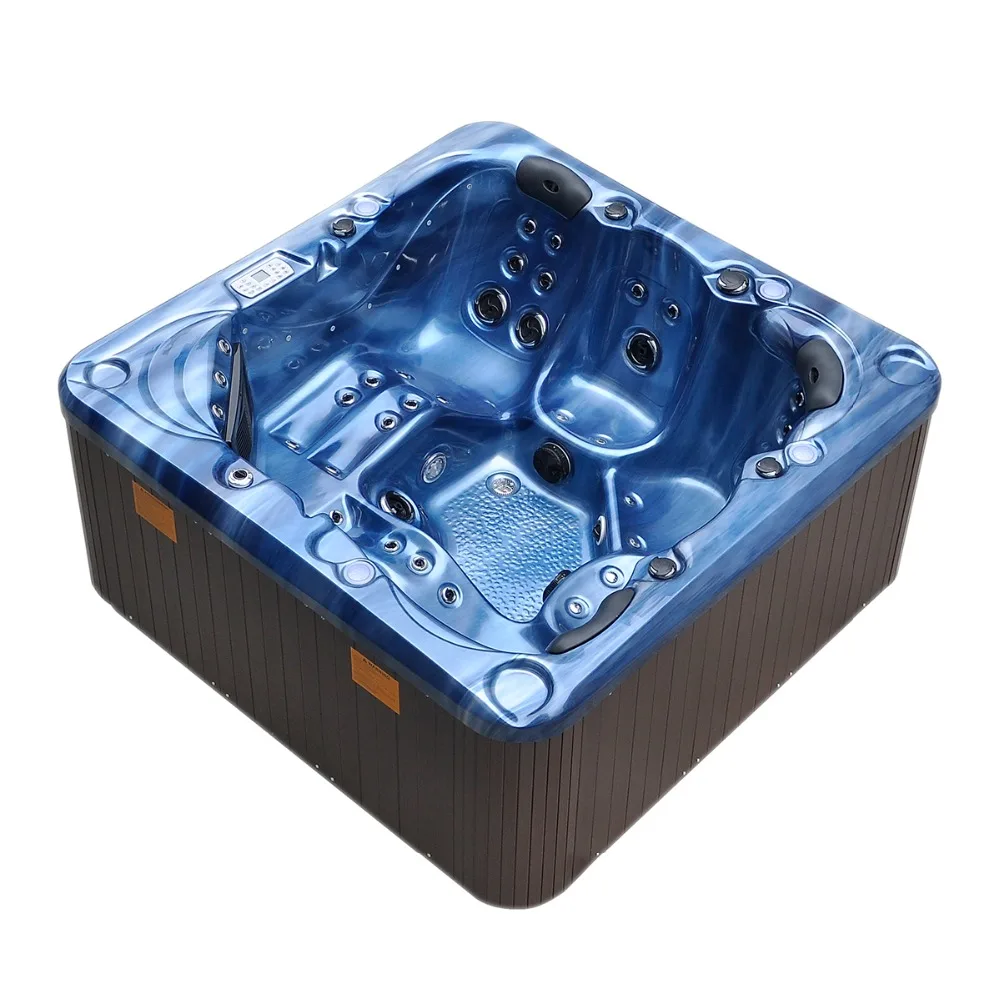 Kingston Balboa Controller UL certification outdoor furniture big massage jets Whirlpool hot tub spa and bathtub (KGT-JCS-77B)