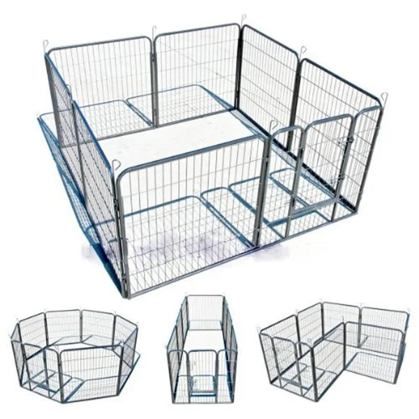 Best selling dog house, galvanized wire mesh outdoor dog kennel cages & crates supplied by factory