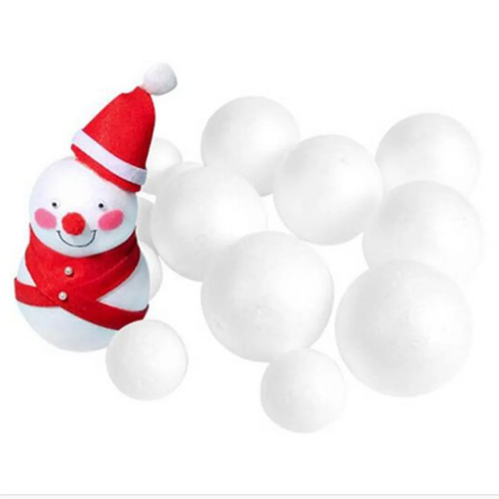 White Smooth Wholesale Virgin EPS Diy Round Styrofoam Balls 6 Inch Foam Polystyrene Balls For Art & Crafts Projects