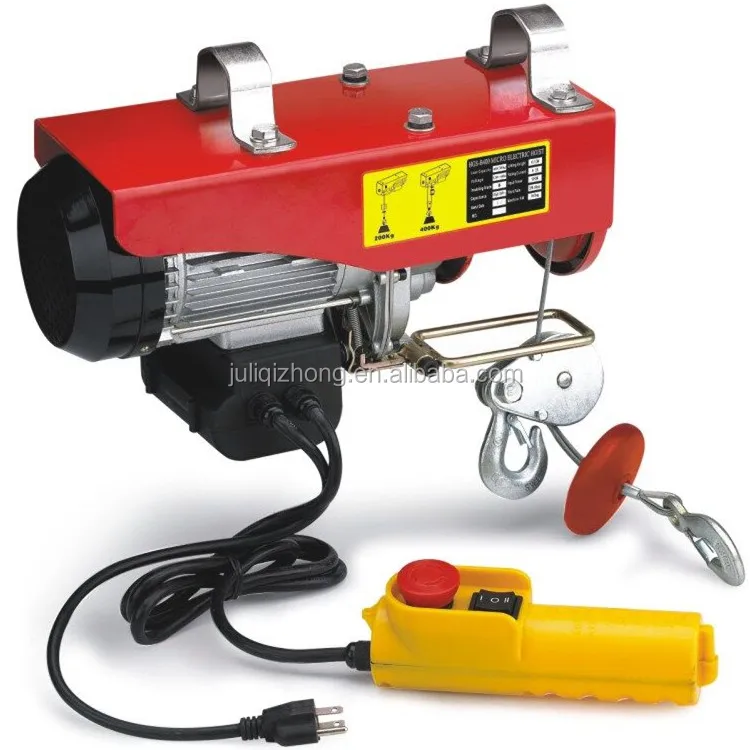 
Фабрики Китая прочный подъемного оборудования PA500 500 кг мини Электрический трос лебедки с дистанционным управлением 