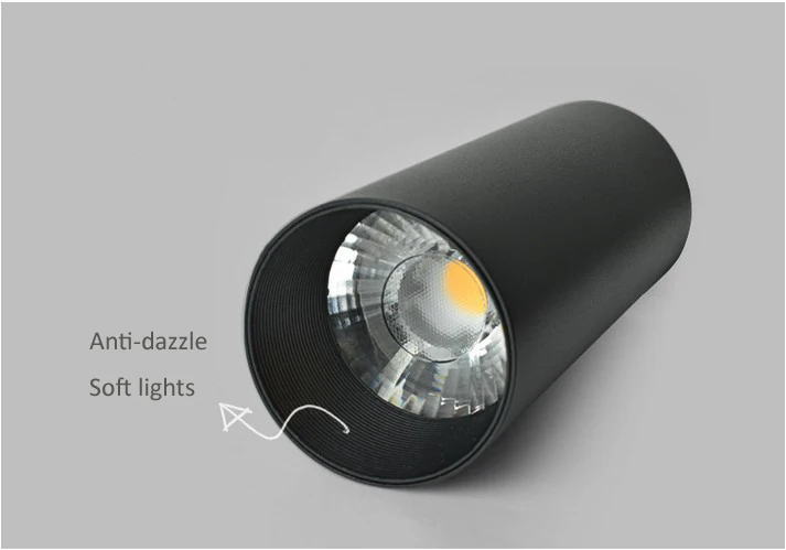 
new nordic style 15W 20W COB led track light for garment showroom 