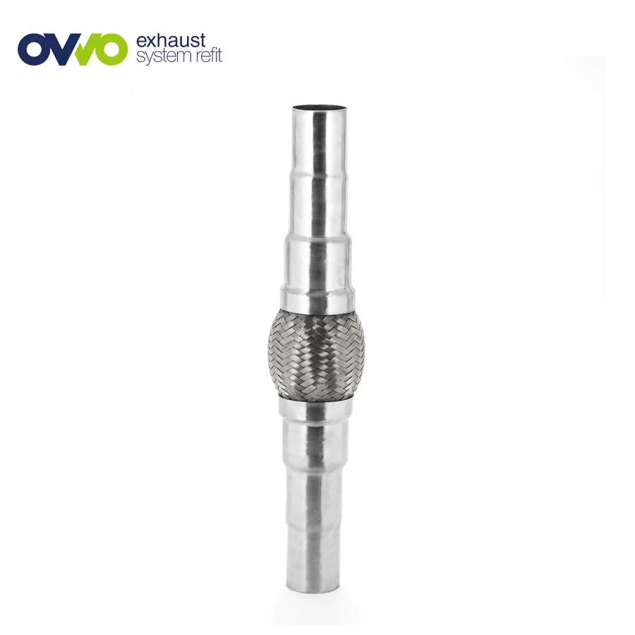 Ruian Rudin 3 inch flexible hose connector 1 inch flexible exhaust pipe cars parts wholesale