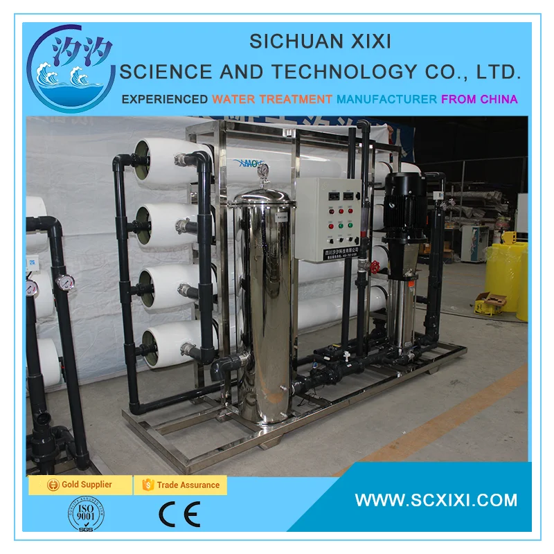 XIXI Индивидуальные 5 T/H RO Чистой Воды Оборудование Фармацевтической