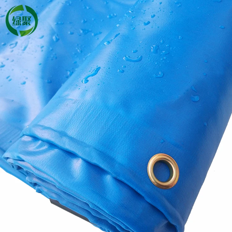 Custom Waterproof Polyester Pvc Coated Fabric, 500gsm Pvc Coated Canvas Tarpaulin