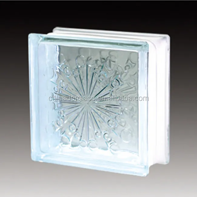 Clear Glass Block With Various Designs And Competitive Price From China