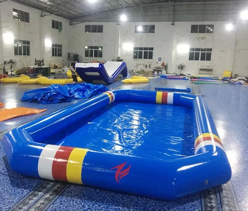 Custom color floating inflatable water ball pool paddle boat  ball inflatable swimming pool