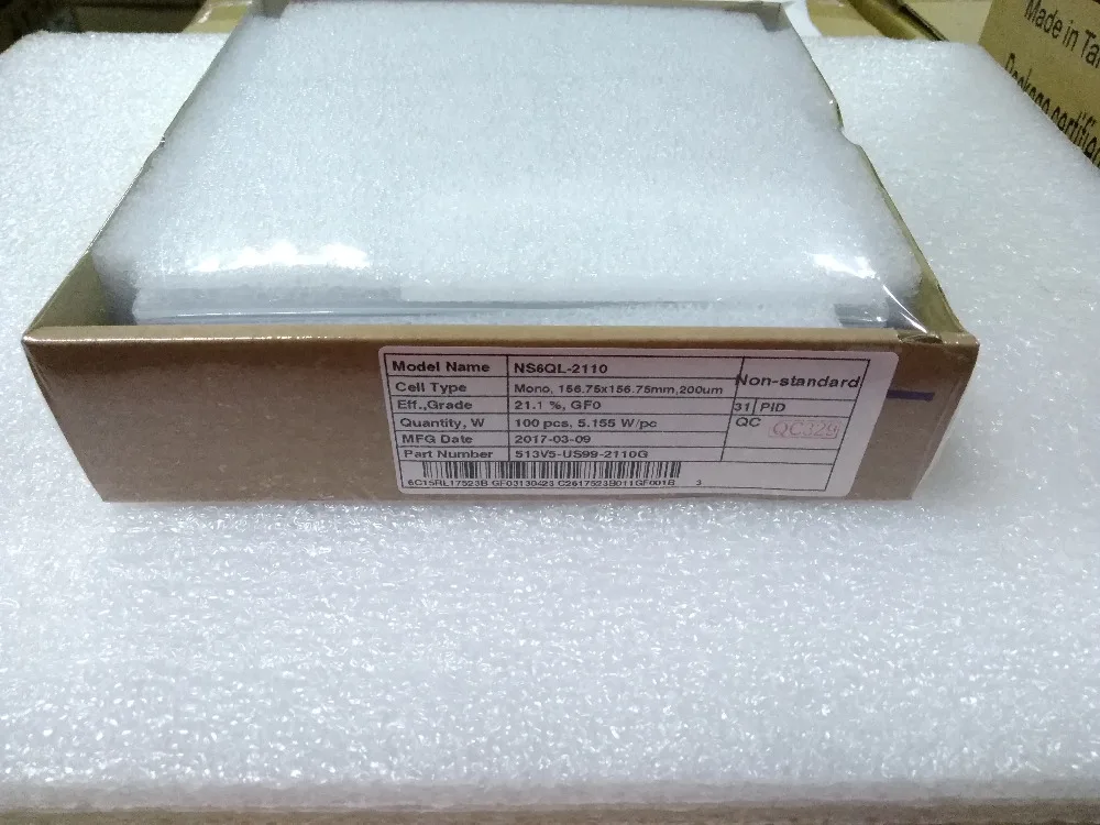5 inch mono crystalline silicon wafer for solar cells made in China low price for sale