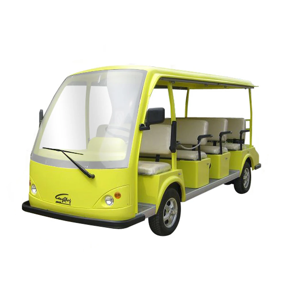 11 пассажирский личный/детскй 4-колесный транспорта Электрический экскурсионный электромобиль